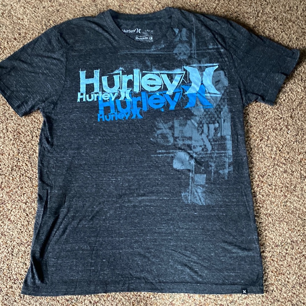 Hurley Brand Short Sleeve T-shirt size L